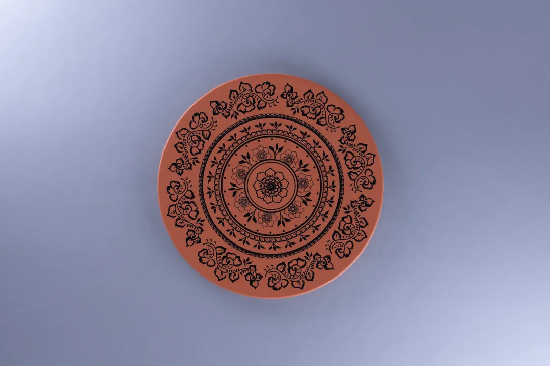 RAK Porcelain RETLUFP24E03 - Round China Plate, 9.25" Diameter, Flat Edge Porcelain, 12/Case