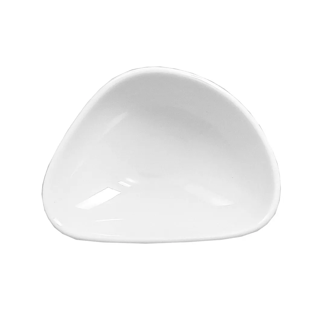 RAK Porcelain SHSB11 - 2.7 Oz Free‑Form Bowl, 4.15" L x 2.95" W Porcelain General Use 12/Case