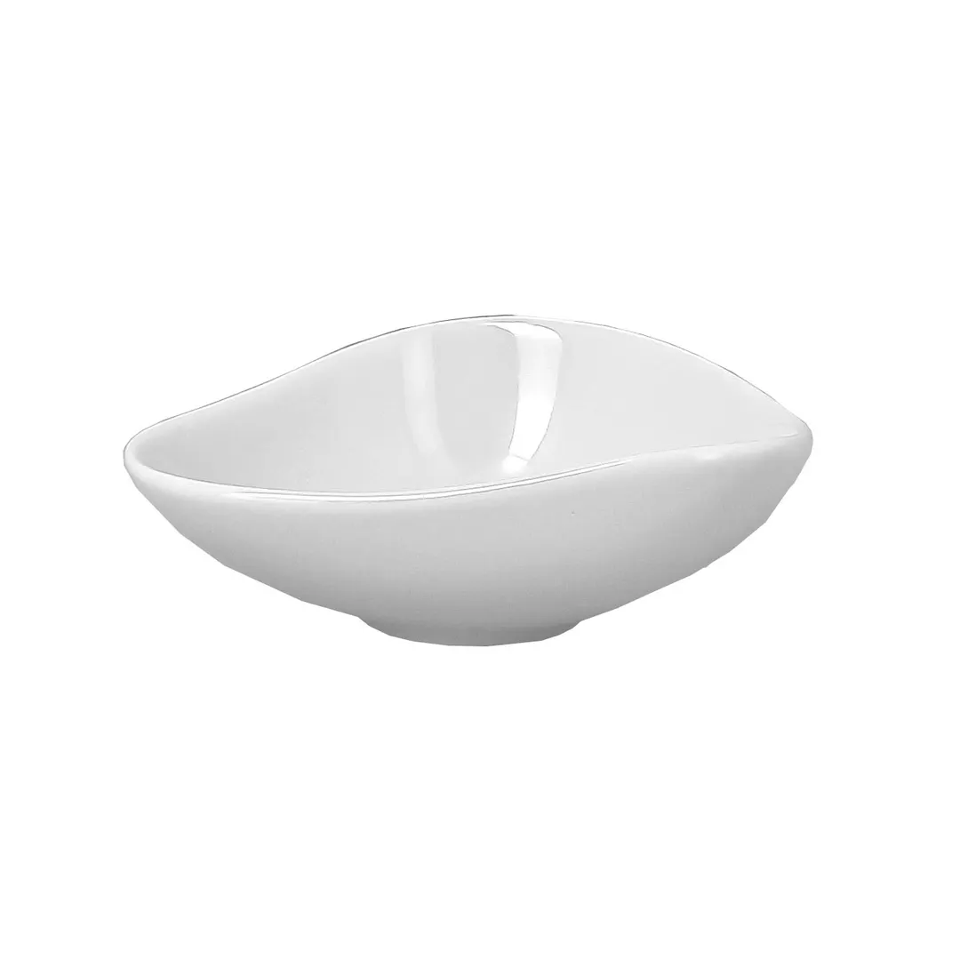 RAK Porcelain SHSB11 - 2.7 Oz Free‑Form Bowl, 4.15" L x 2.95" W Porcelain General Use 12/Case