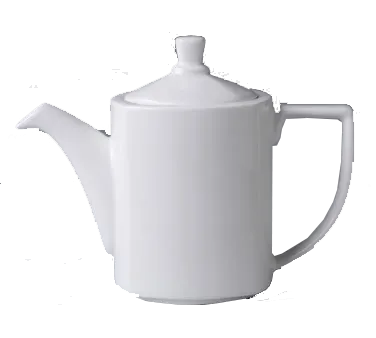 RAK Porcelain SKCP35 - 12 oz (4") Coffee Pot with Lid, Porcelain, Dishwasher & Microwave Safe - Case