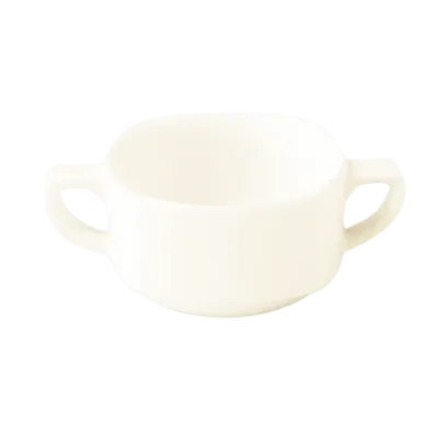 RAK Porcelain SKCS30 - 10 oz Soup Bouillon Cups, 3"15/16" Dia x 2"1/3" H, Dishwasher Safe - 12/Case