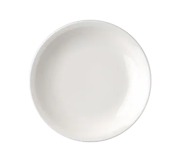 RAK Porcelain SKRFP19 - 7½" Round China Plate, Flat Edge, Narrow Rim, Dish/MW Safe - 24/Case