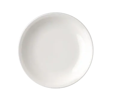 RAK Porcelain SKRFP28 - 11" Round Plate, Flat Edge, Narrow Rim, Porcelain, Microwave Safe - 12/Case