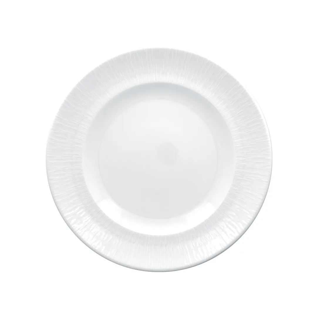 RAK Porcelain SOPCLFP28 - 11" Round Flat Plate, White Porcelain, Microwave Safe - 12/Case