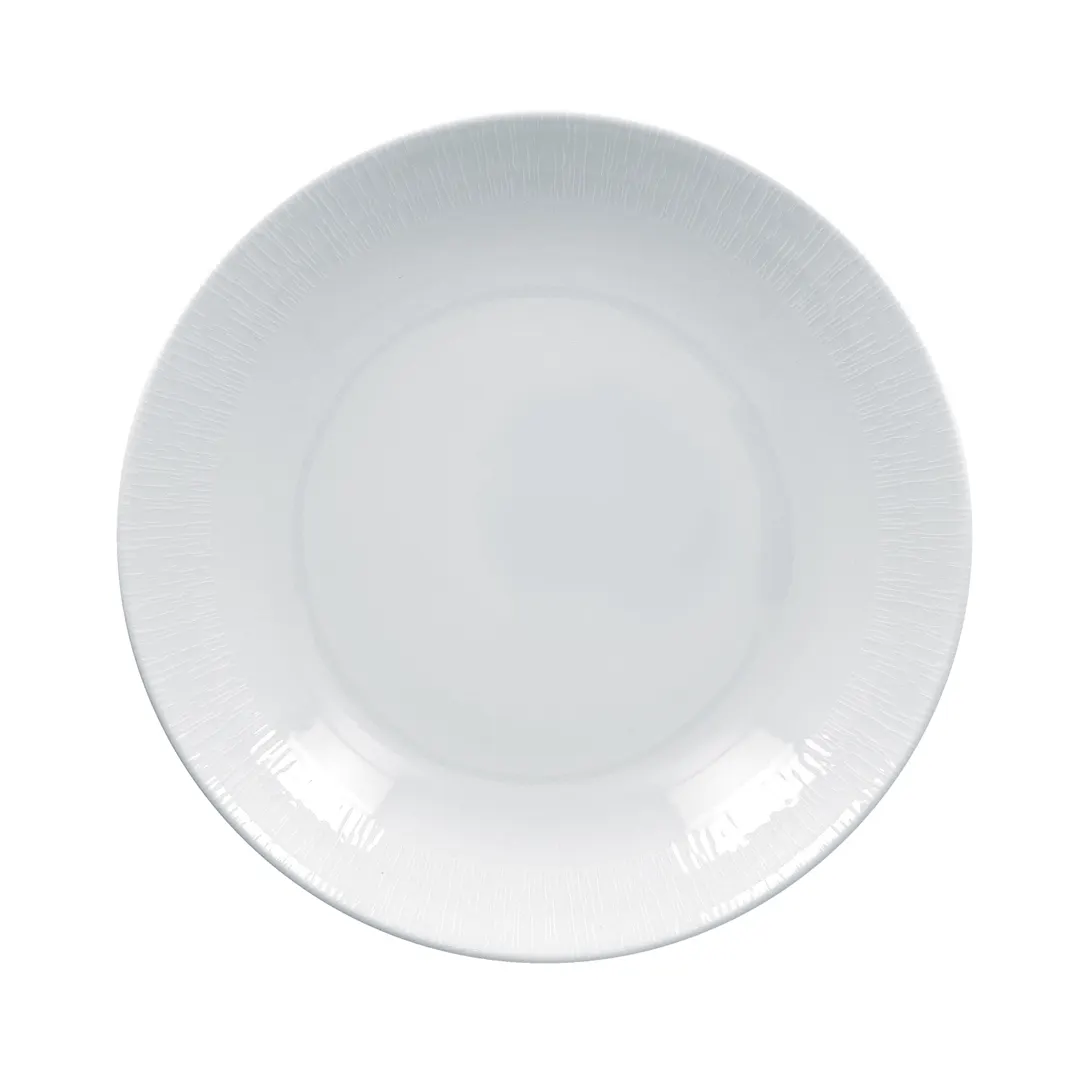 RAK Porcelain SOPONDC31 - 12" Round Deep Coupe Soul Plate, 55 oz, White Porcelain, Use - 6/Case