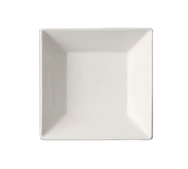 RAK Porcelain SPSB15 - Square 6" Curcuma Bowl, 18 Oz Porcelain, Dishwasher & Microwave Safe - 6/Case