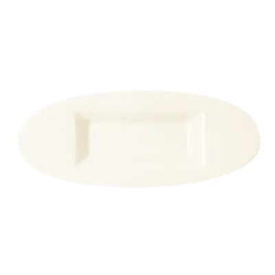 RAK Porcelain SPTM30 - Tamarind Oval Plate, 11.875" x 4.75", Porcelain, Dishwasher Safe - 6/Case