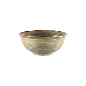 RAK Porcelain SPTNNBW12 Spot Bowl, 4" Diameter, 9.15 Oz, Peridot Porcelain, Dishwasher Safe - 12/Case