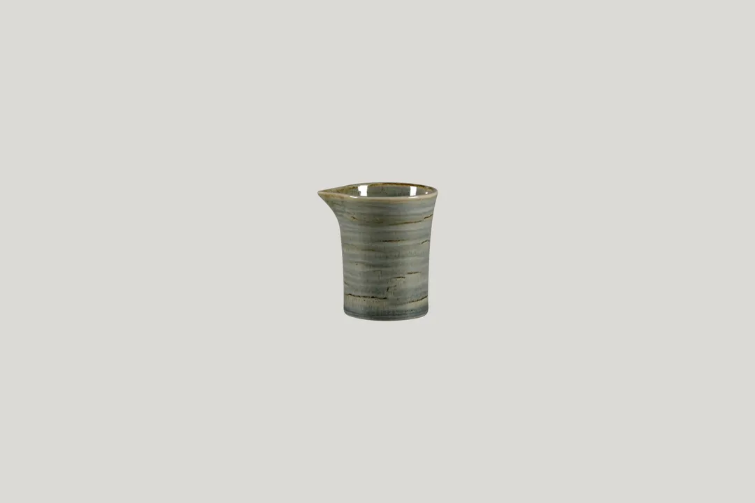 RAK Porcelain SPTOPCR09M Creamer Pitcher, 3.05 oz, 2.3" Dia x 2.85" H, Porcelain, Handleless - 12/Case