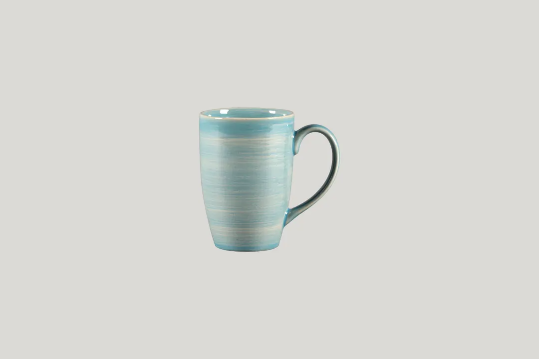 RAK Porcelain SSRBAFMG30 Mug, 10.15 oz, 2.95" Dia x 4.2" H, Sapphire Porcelain, Oven Safe - 6/Case
