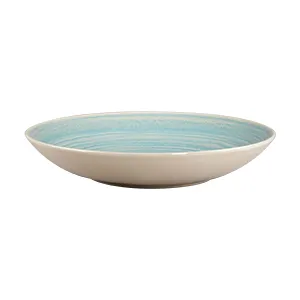 RAK Porcelain SSRBUBC26 - 10" Sapphire Porcelain Bowl, 40.6 oz 1.25 Qt Oven Microwave Safe - 12/Case