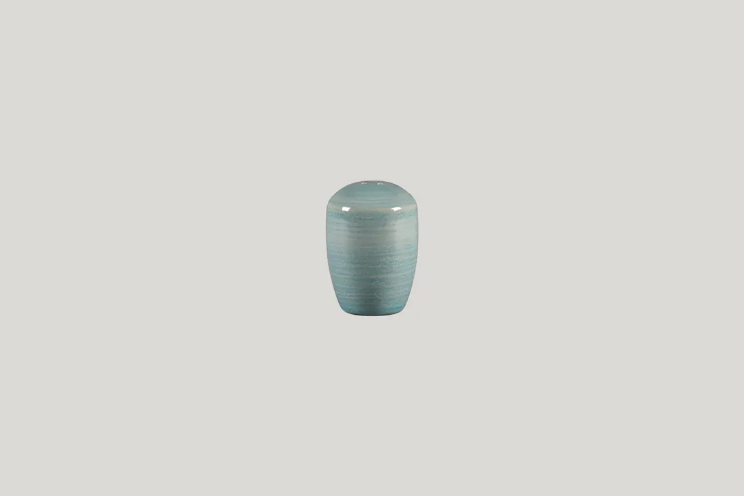 RAK Porcelain SSRCLSS01 Spot Salt Shaker, Porcelain, Oven/Microwave/Freezer Safe - 6/Case