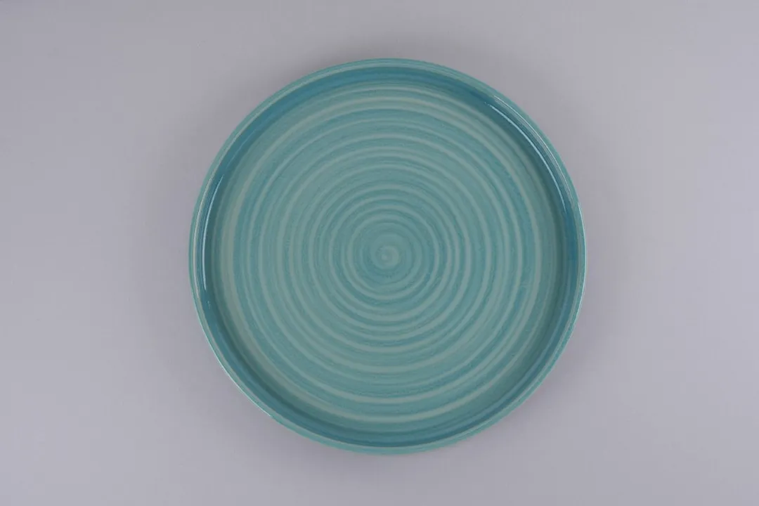 RAK Porcelain SSRNOLD27 - Stackable Rimless Plate, 10.7" Sapphire Porcelain, Oven Safe - 6/Case