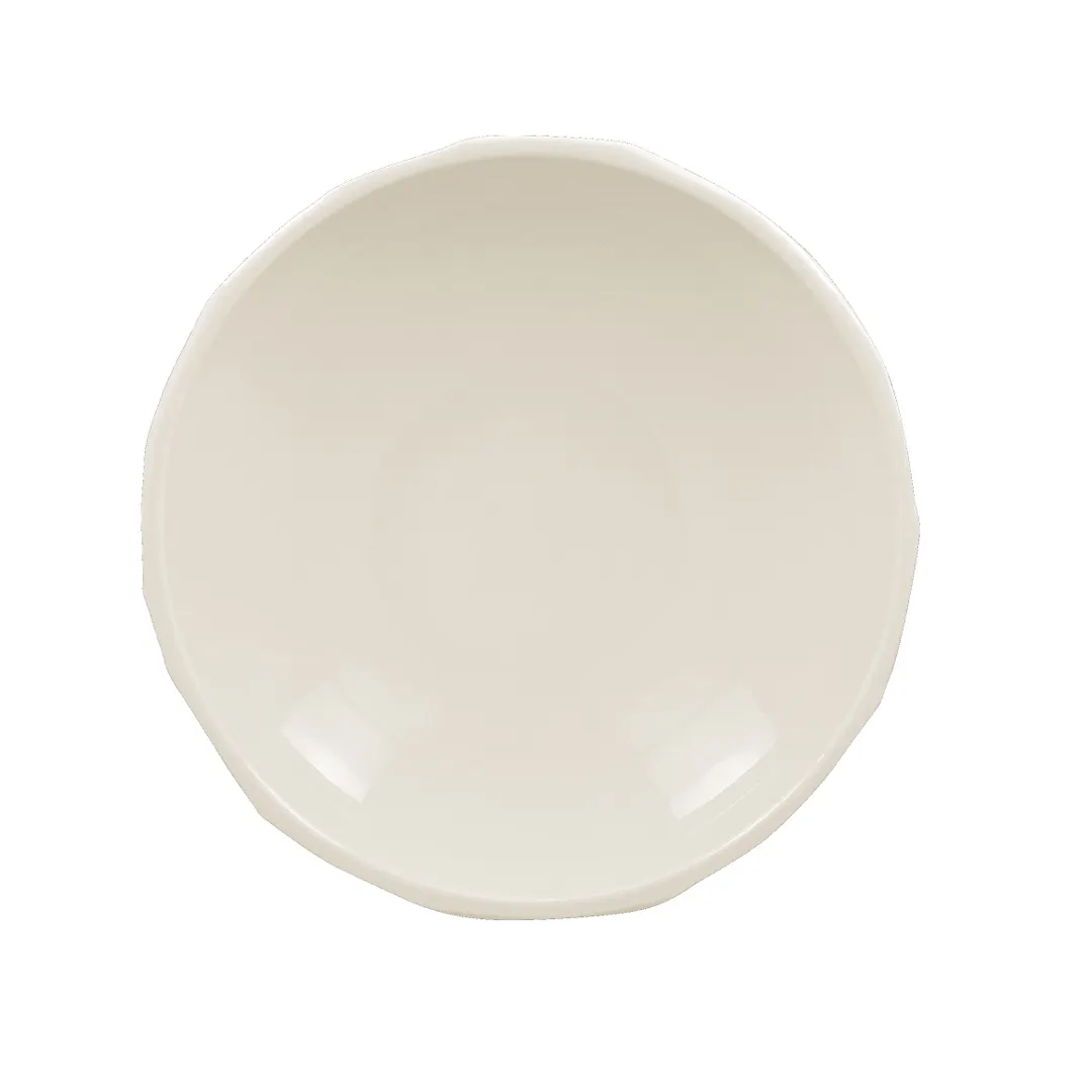 RAK Porcelain STCD20OC18 Plate, 7"-7/8 Dia x 1"-15/16 H, Deep Rim, Porcelain, Dishwasher Safe - 6/Case