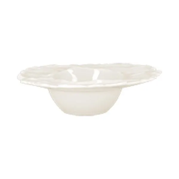 RAK Porcelain STCDP20 - 7-7/8" Rim Porcelain Plate, Dishwasher & Microwave Safe - 6/Case