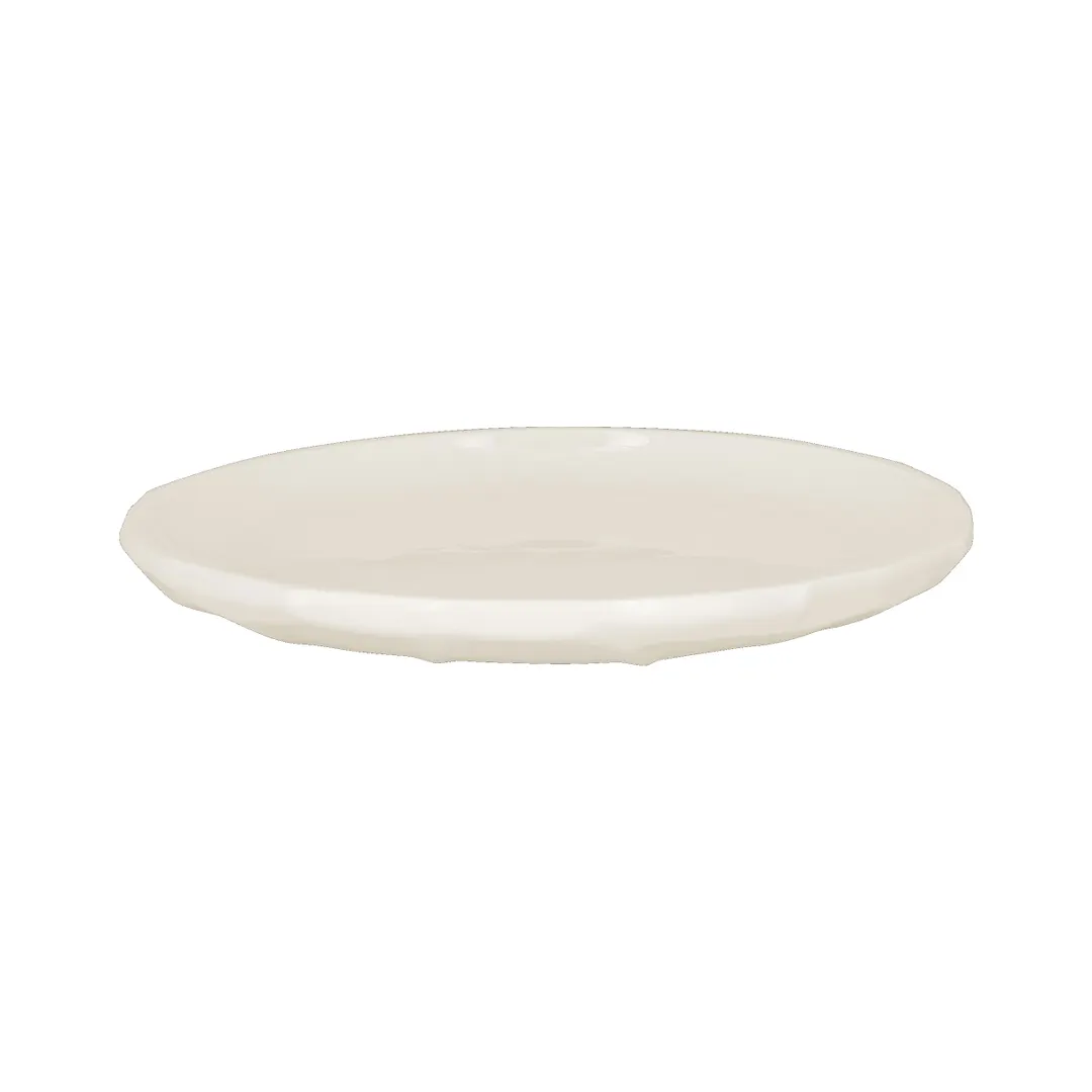 RAK Porcelain STCP20OC18 Sketches Round Plate 7-7/8" Dia Flat Edge Porcelain Microwave Safe - 12/Case