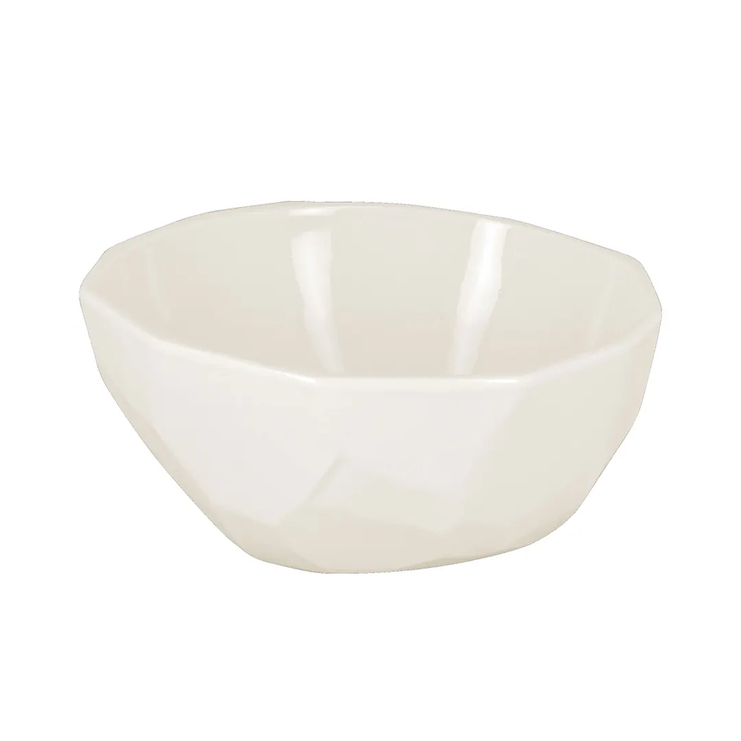 RAK Porcelain STPB15OC18 Free‑Form Bowl, 22‑oz, Porcelain, Dishwasher & Microwave Safe - 6/Case