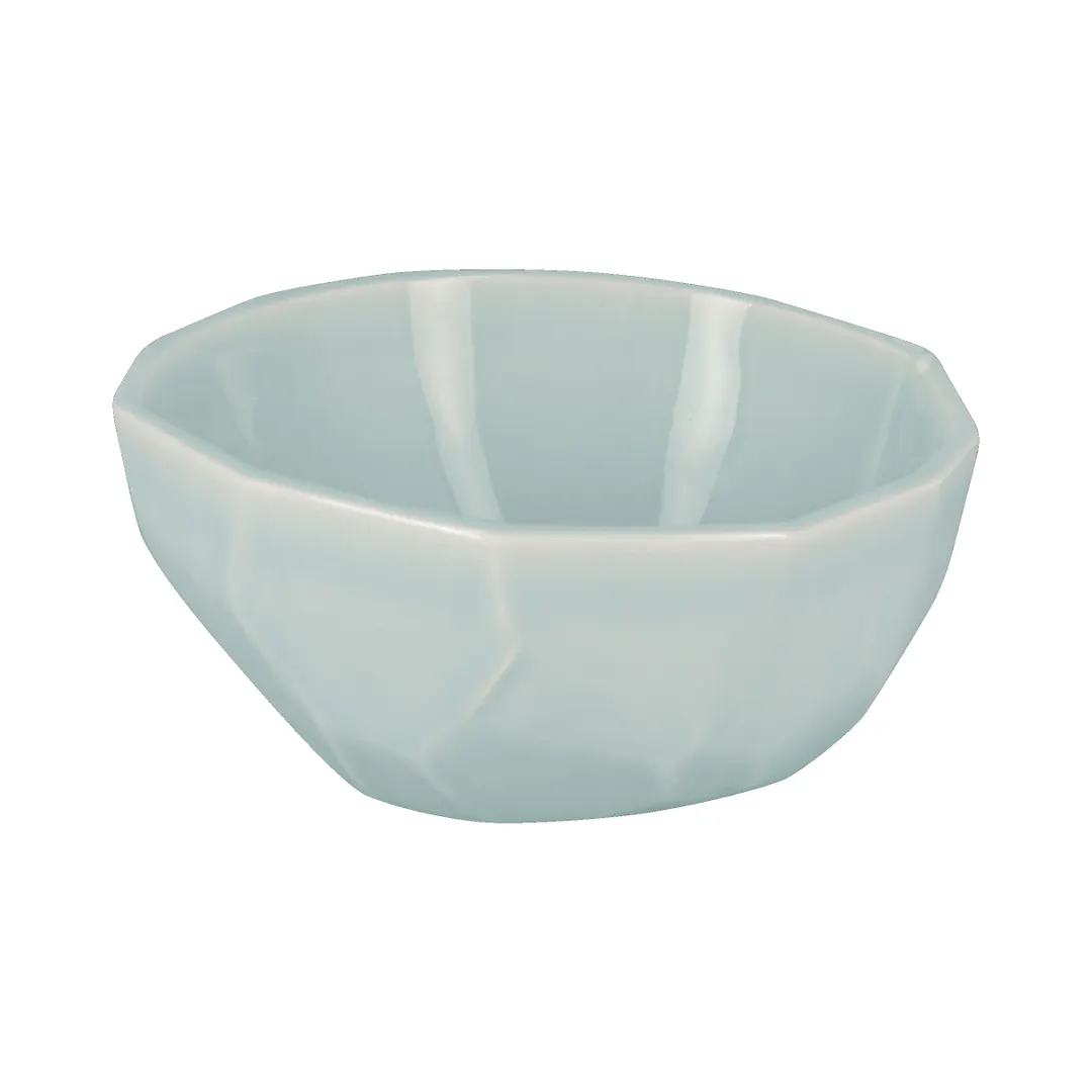 RAK Porcelain STPB15TQ - Turquoise Bowl, 22‑Oz, 6" Dia, 3¾" H, Dishwasher Safe - 6/Case