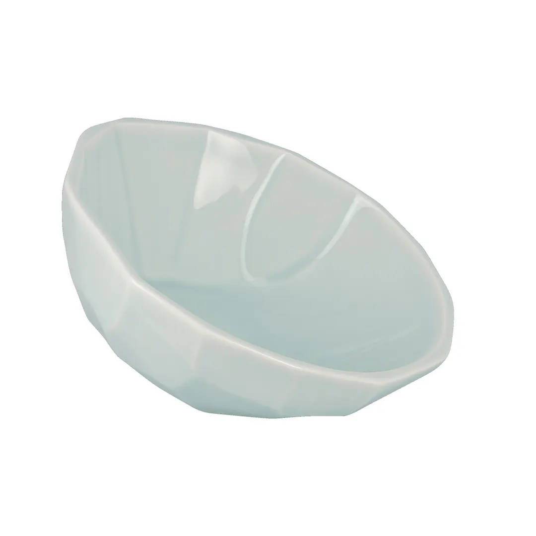 RAK Porcelain STPB20TQ - Turquoise Porcelain Bowl 28‑3/4 oz 7" diameter, Microwave Safe - 6/Case