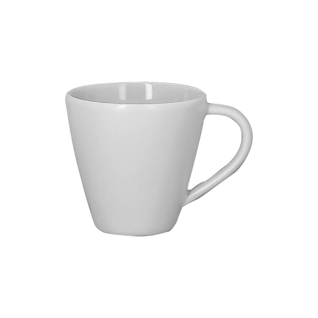 RAK Porcelain SUCU23 - 7.8 oz Non‑Stackable Porcelain Coffee Cup, Ivoris, Oven/Microwave - 12/Case