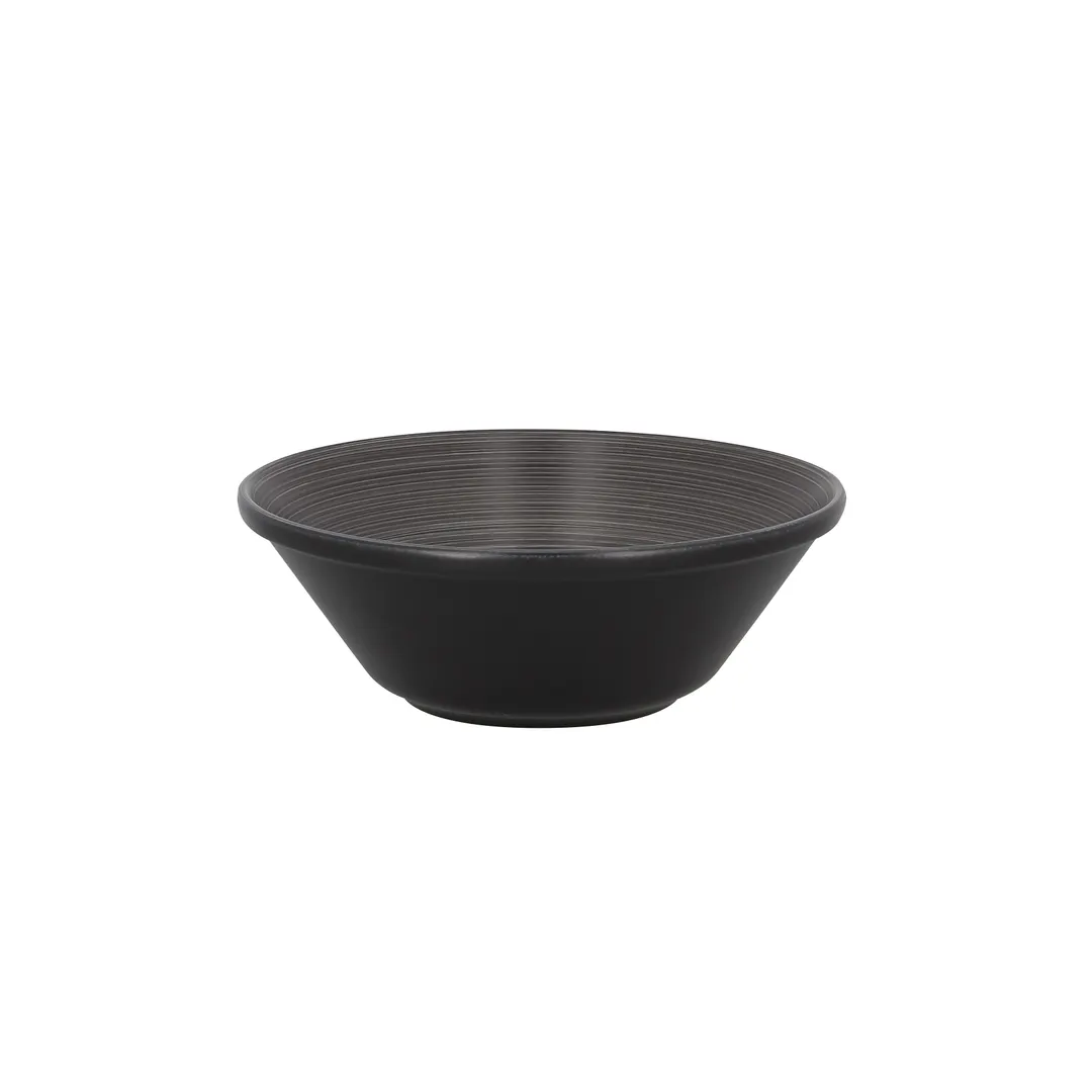 RAK Porcelain TRBASB21BG - 8" Grey Porcelain Salad Bowl, 39.9 oz Capacity, Dishwasher Safe - 12/Case
