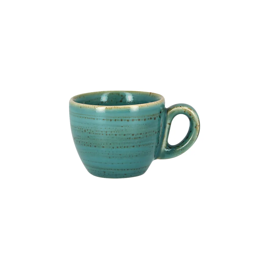RAK Porcelain TW116C08LA - Twirl Espresso Cup 2.7 oz 2-9/16" Dia x 2-1/10" H, Safe - 12/Case