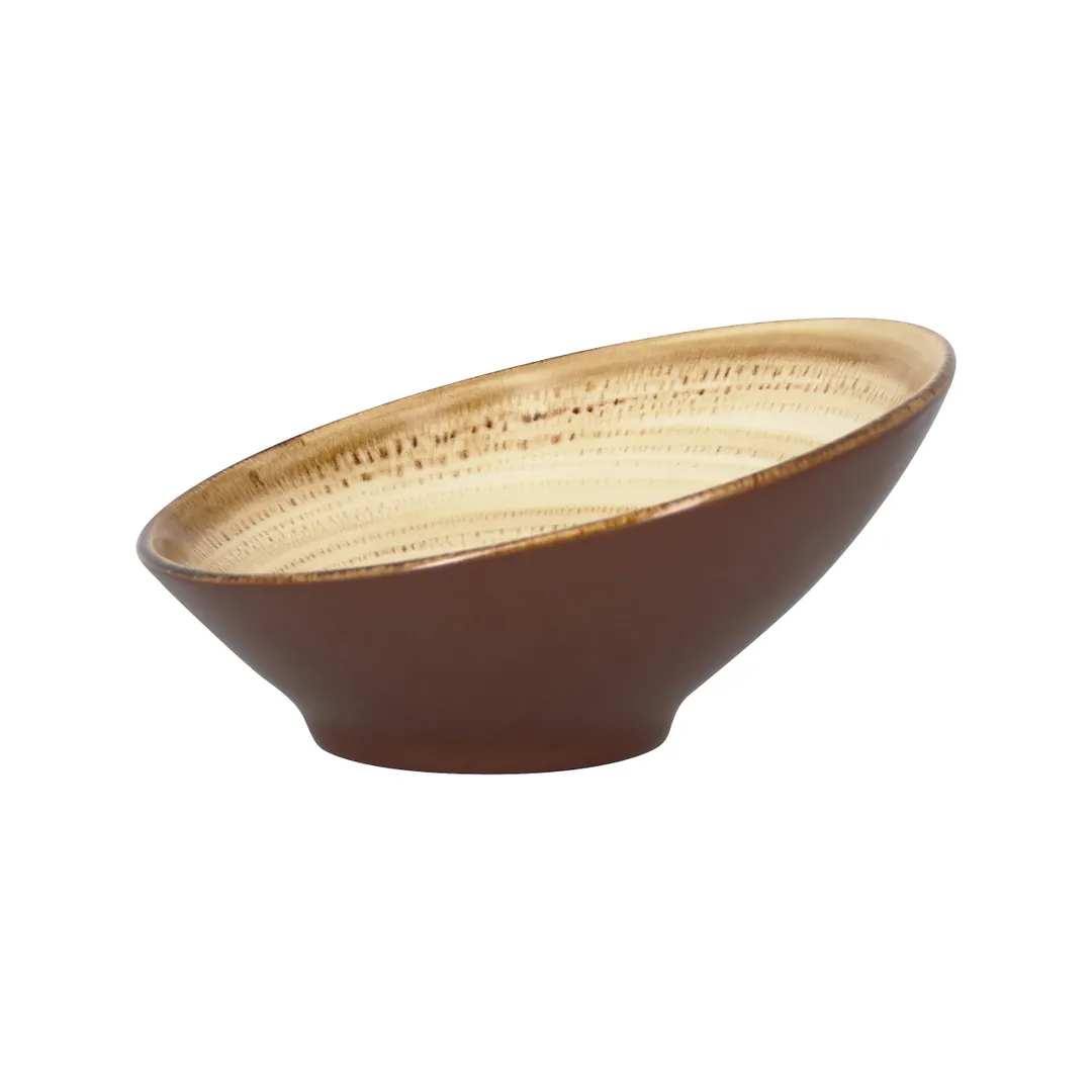 RAK Porcelain TWBUBA22BE Twirl Bowl – 22 oz (8‑5/8″) Porcelain, Dishwasher & Microwave Safe - 4/Case