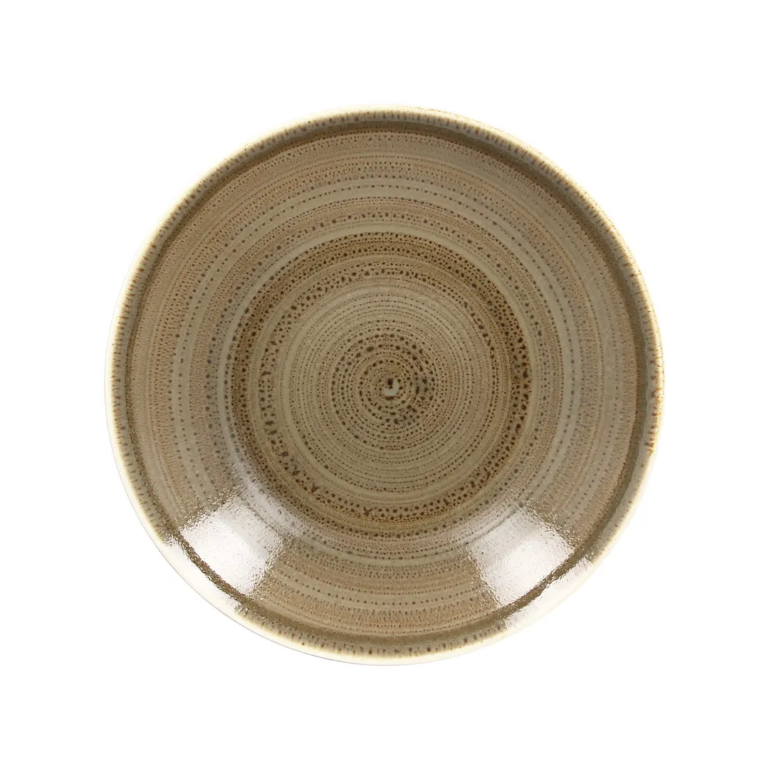 RAK Porcelain TWBUBC26AL Plate, 10" Dia x 1-15/96" H, 40.5 oz Coupe, Microwave Safe - 12/Case