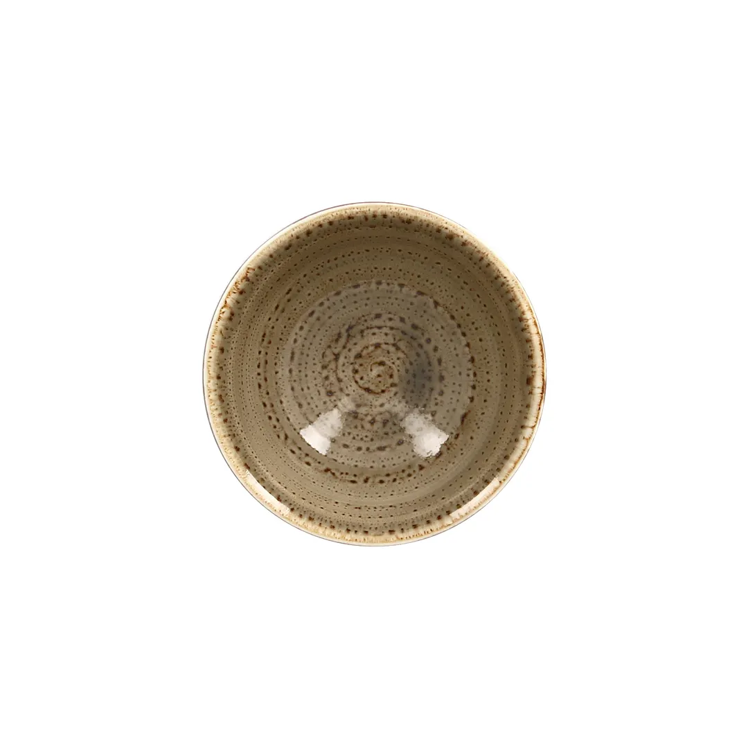 RAK Porcelain TWNNBW12AL - Twirl Bowl 4" Diameter, 9‑1/8 oz Porcelain, Microwave Safe - 12/Case