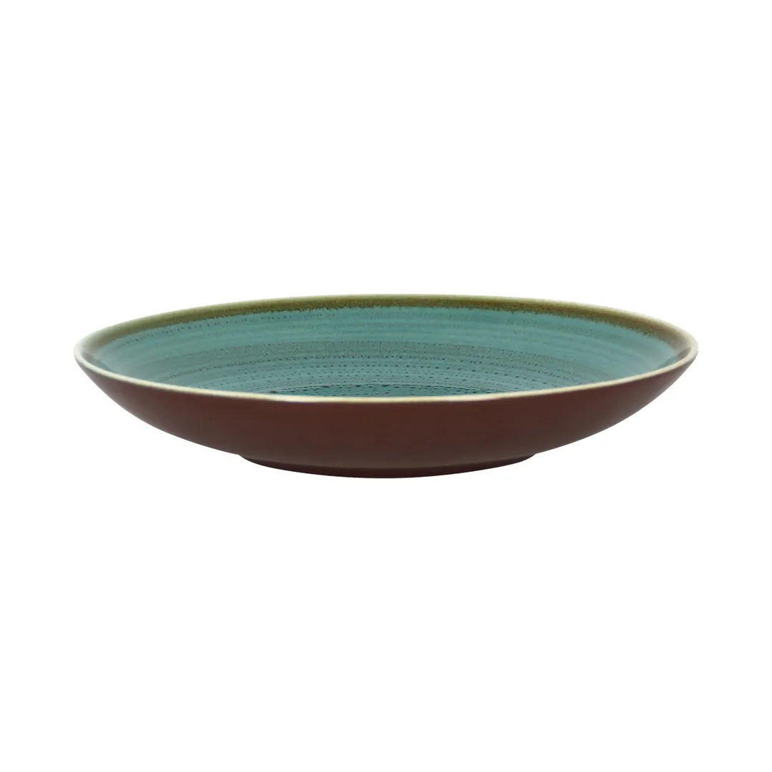 RAK Porcelain TWNNDP23LA - 9" Round Coupe Bowl, 23 oz, Porcelain, Dishwasher Safe - 12/Case