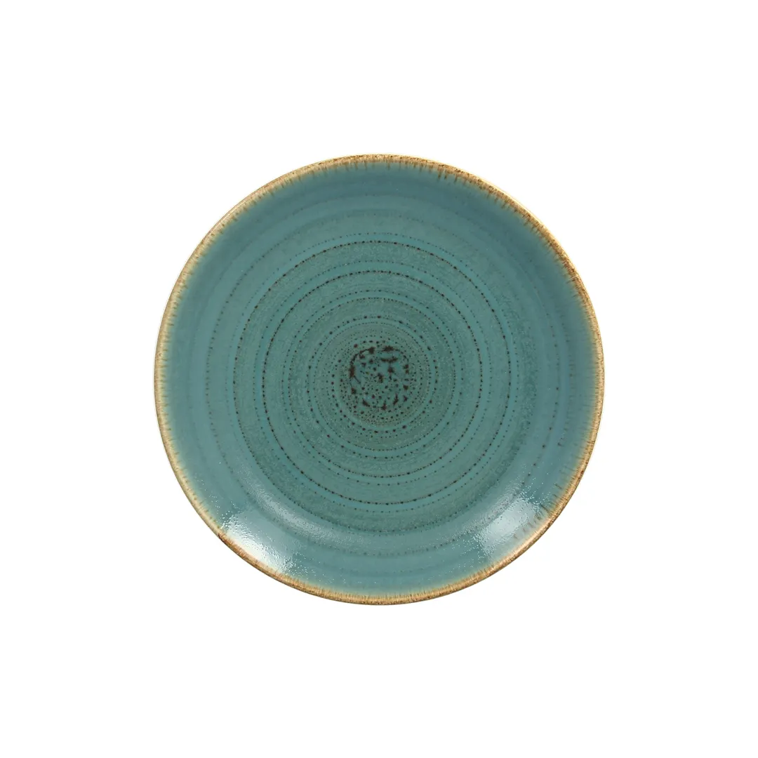 RAK Porcelain TWNNPR21LA - 8¼" Coupe Porcelain Plate, Dishwasher & Microwave Safe - 12/Case