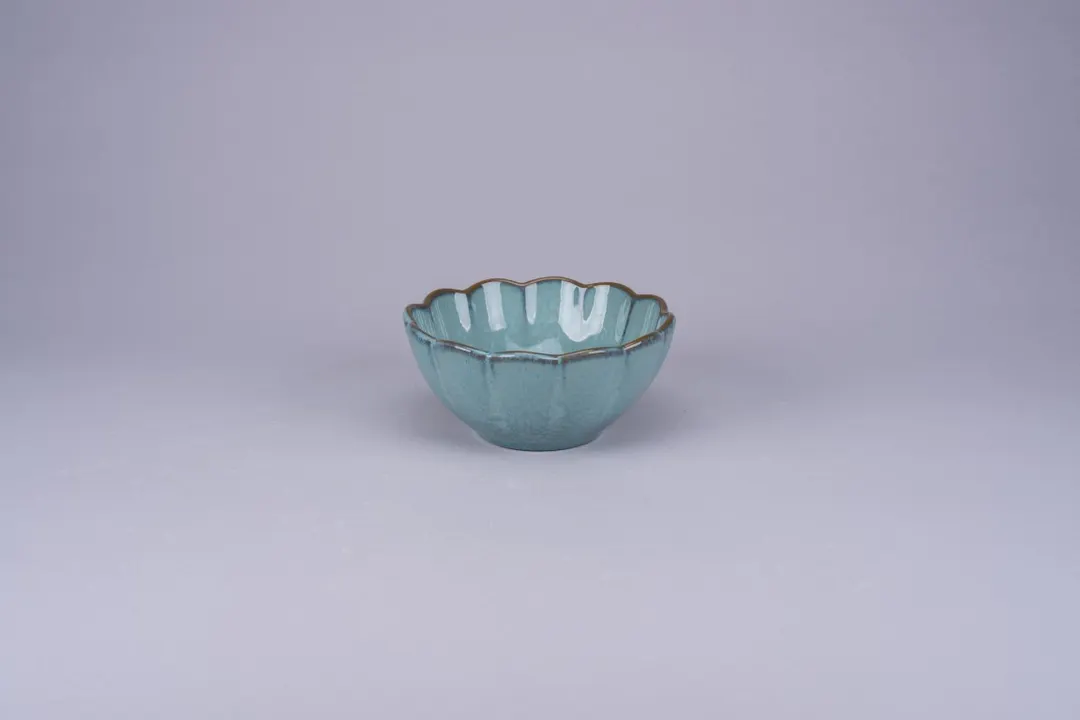 RAK Porcelain VIBW35VZN - Round Bowl 5" Diameter 11 oz Capacity Porcelain Dishwasher Safe - 12/Case