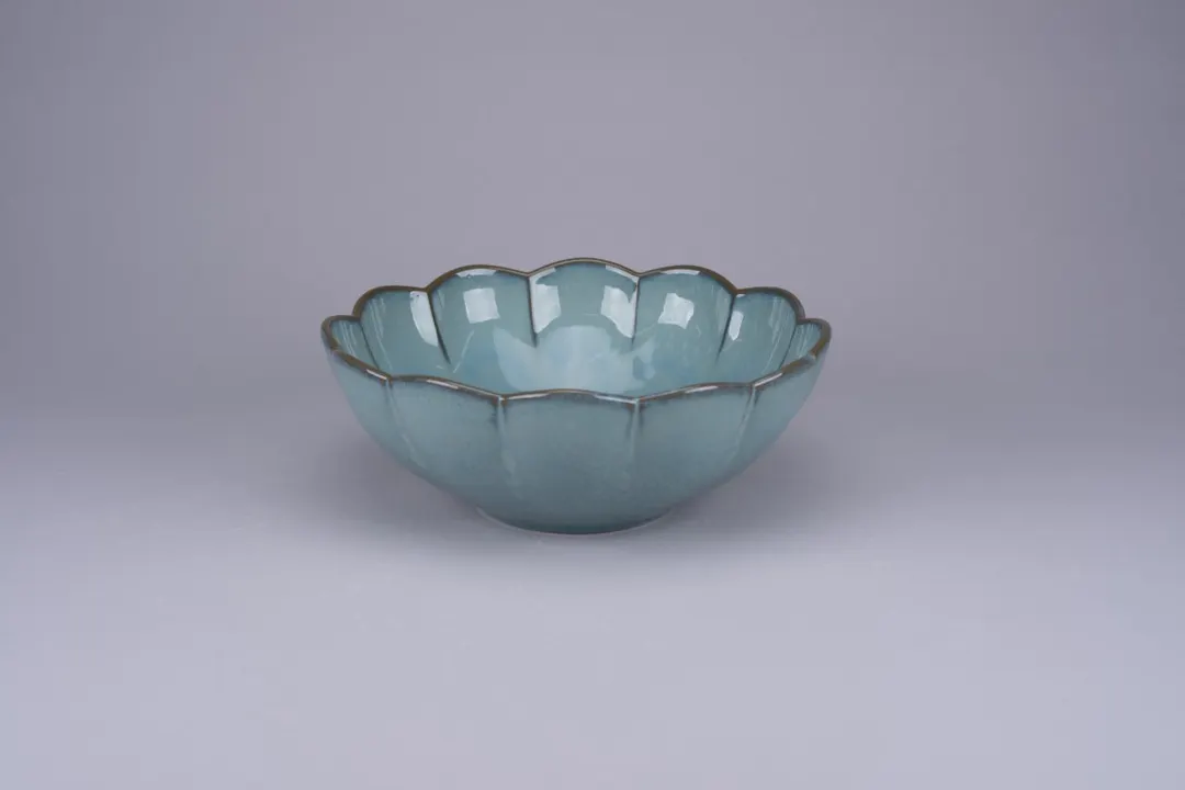 RAK Porcelain VINBW130VZN - Zen Noodle Bowl, 8" Diameter, 43 oz Capacity, Porcelain, Oven Safe - 6/Case