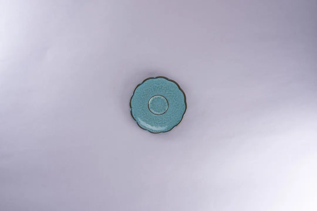 RAK Porcelain VISA12VZN - Vibe Zen Round Porcelain Saucer 4.72" , Oven Safe - 12/Case