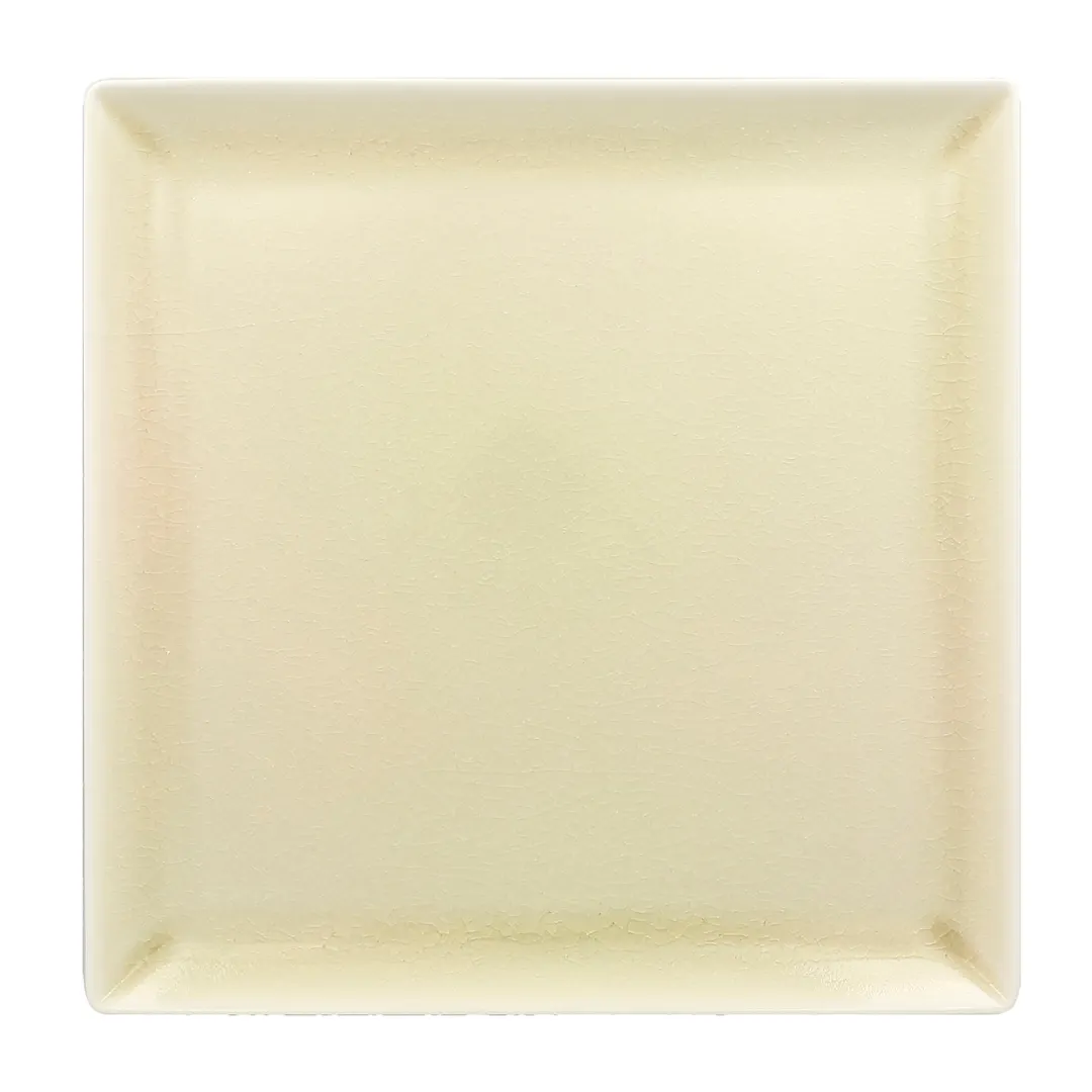 RAK Porcelain VNEDSQ27PL - Square China Plate 10.625" Porcelain, Microwave Safe - 12/Case