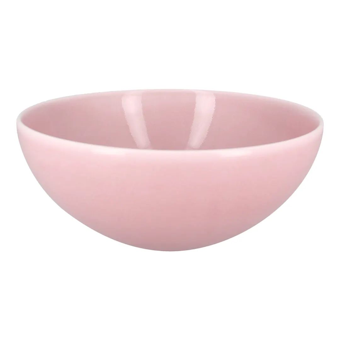 RAK Porcelain VNNNBW20PK - Pink 32 oz Cereal Bowl 7 ½" Round Porcelain Crackle - 6/Case