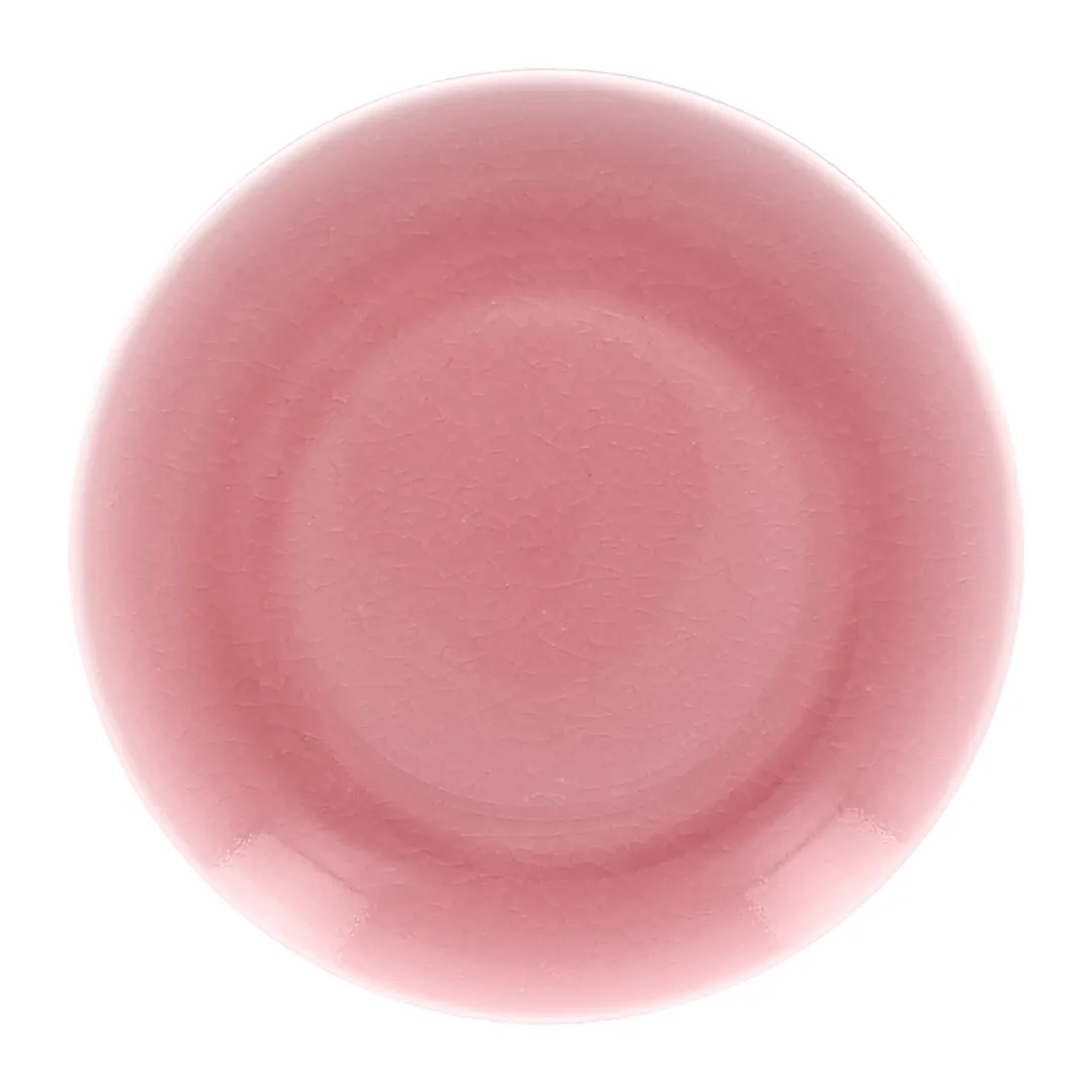 RAK Porcelain VNNNPR29PK Round Plate, 11.4" Pink Porcelain, Coupe Rim, Microwave Safe - 12/Case
