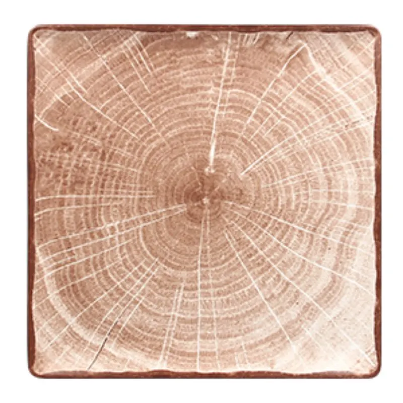 RAK Porcelain WDEDSQ30WB - 11½" Square Plate, Porcelain, Oven/Microwave/Dishwasher Safe - 6/Case