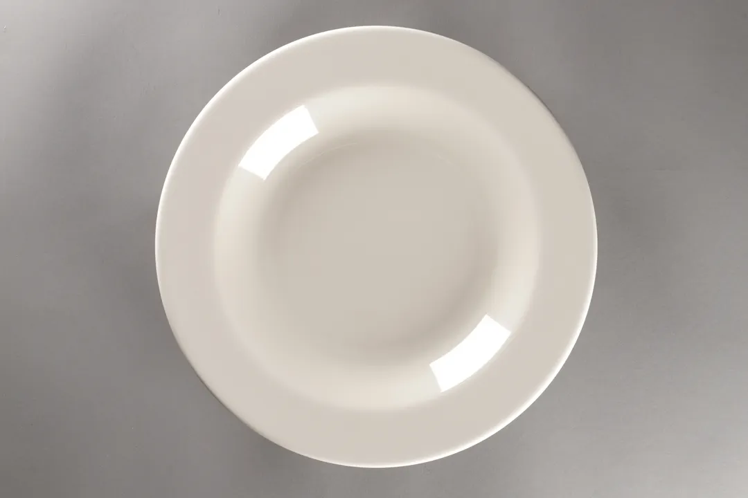 RAK Porcelain YODP29 - 21 oz Round Pasta Bowl, 11.5" Diameter, White Porcelain, Wide Rim - 6/Case