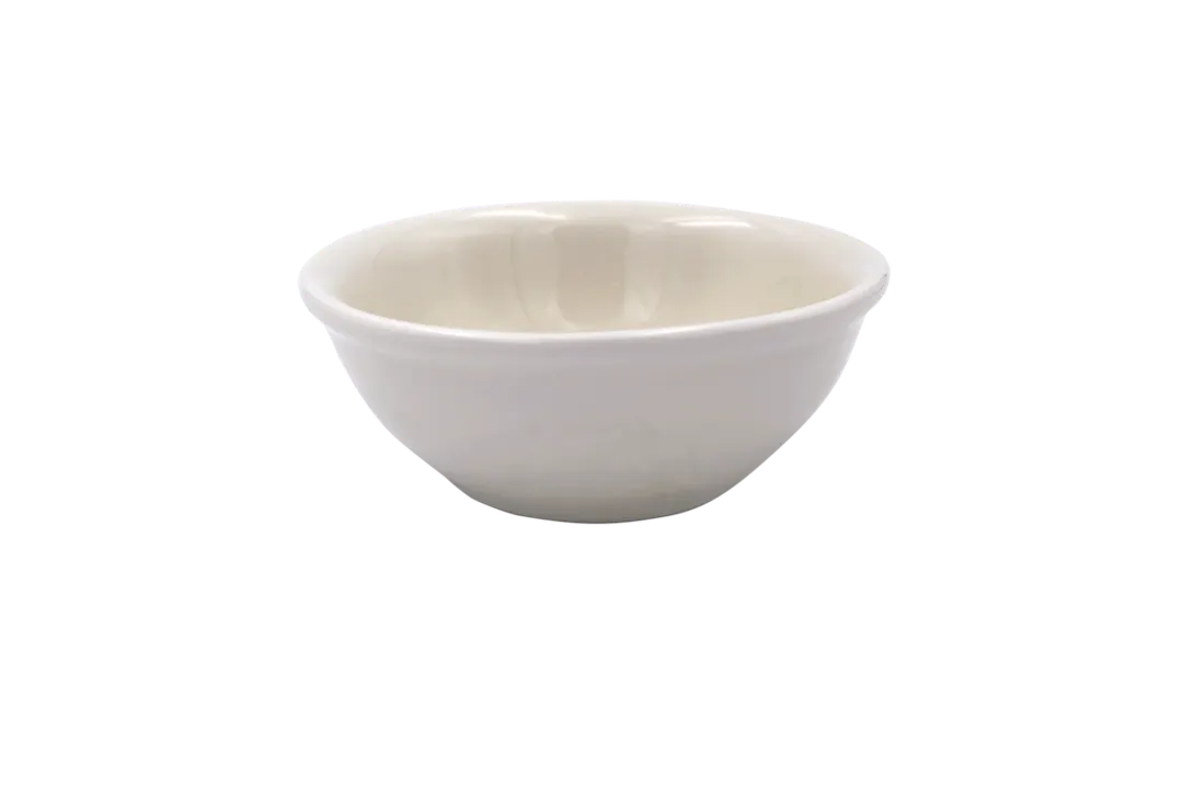 RAK Porcelain YONB15 - 6" Round Nappy Bowl, 16 oz (0.5 qt) Porcelain, White Finish - 12/Case
