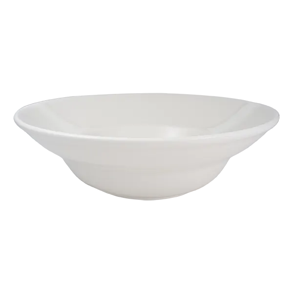 RAK Porcelain YOXDP31 - 12" Round Pasta Bowl, 33.8 oz (1 qt) Porcelain, Wide Rim, Finish - 6/Case