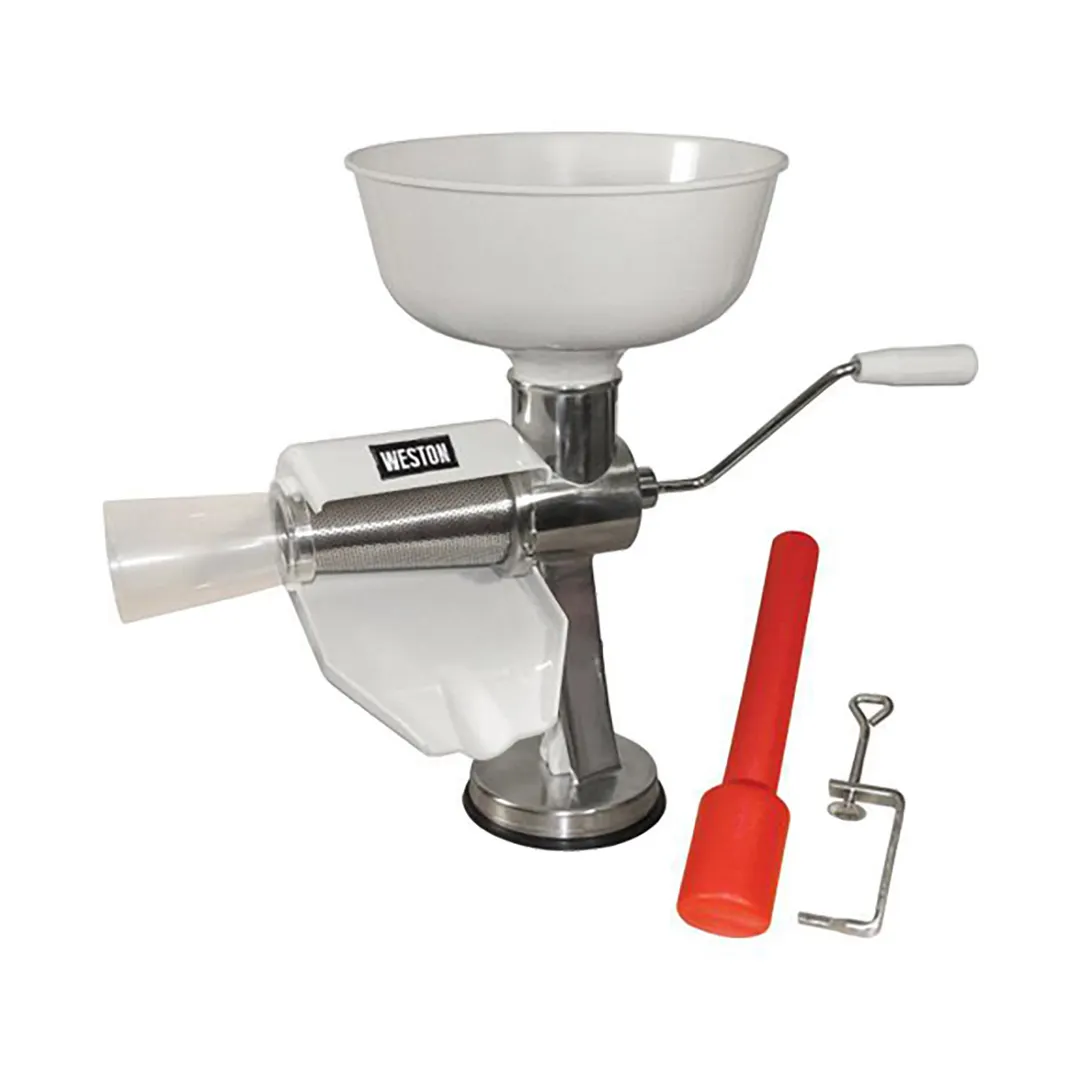 Hamilton Beach 07-0801 Tomato Press & Sauce Maker, Stainless Steel Screen, Suction & C‑Clamp Base