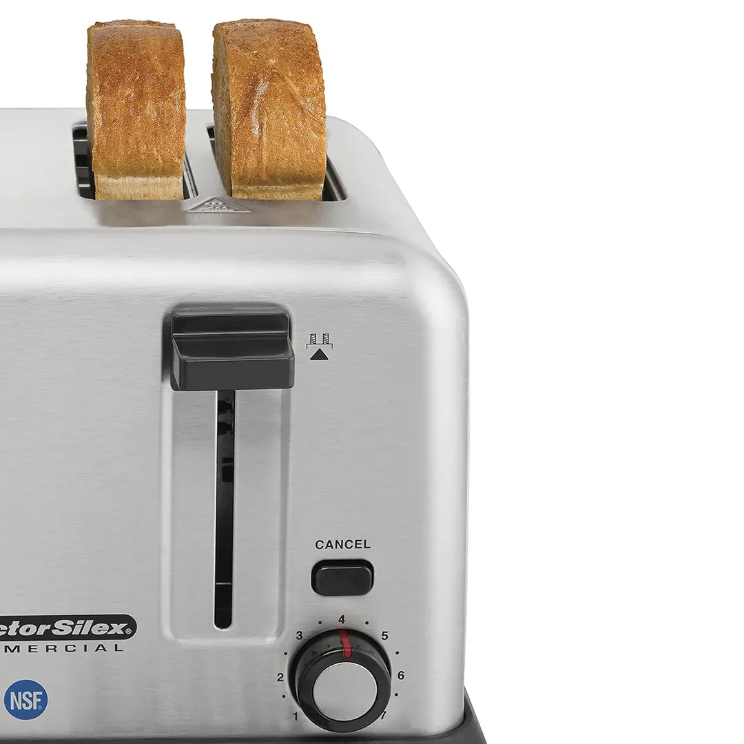 Hamilton Beach 24850R Proctor-Silex® Pop-Up Toaster, (4) Extra Wide Slots