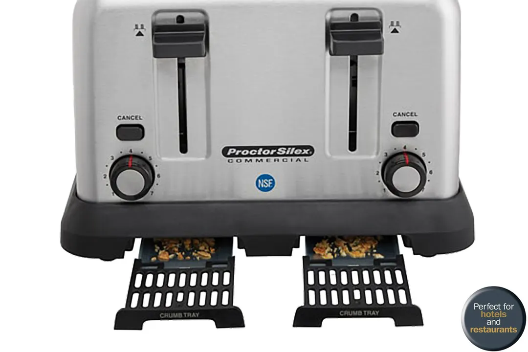 Hamilton Beach 24855 Proctor-Silex® Pop-Up Toaster, (4) Extra Wide Slots