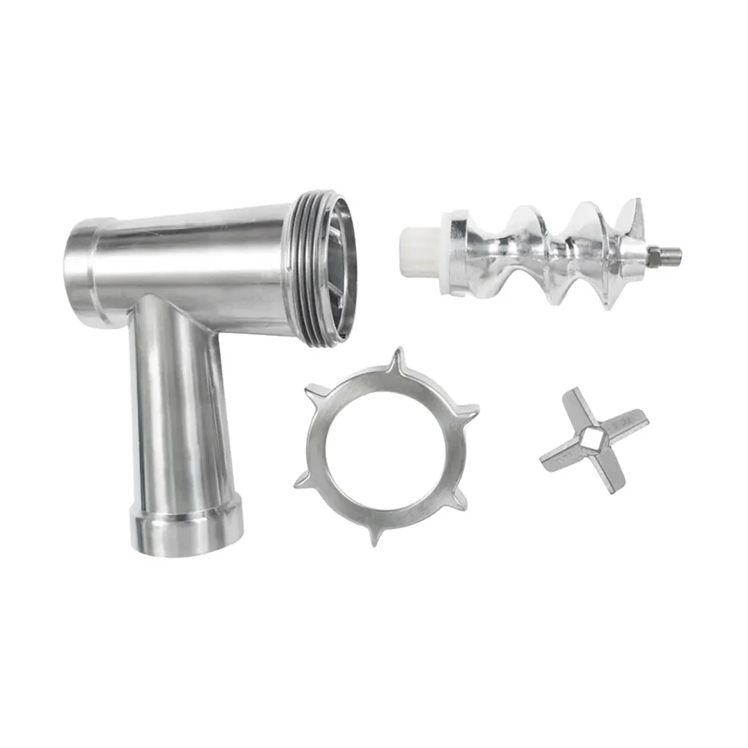 Hamilton Beach 33-0201-W Meat Grinder, 3/4 HP, 120-180 lbs/hr, #8 Hub, 3mm/5mm/7mm Stainless Plates, 575W, 120V
