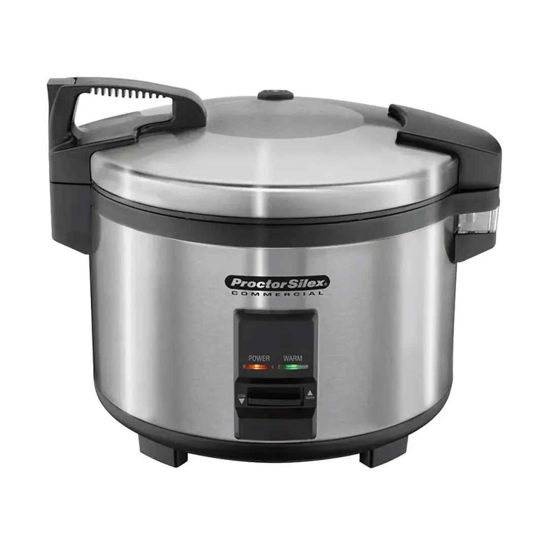Hamilton Beach 37540 Proctor Silex Commercial Rice Cooker/Warmer, 40 Cups, 120V, 1250W