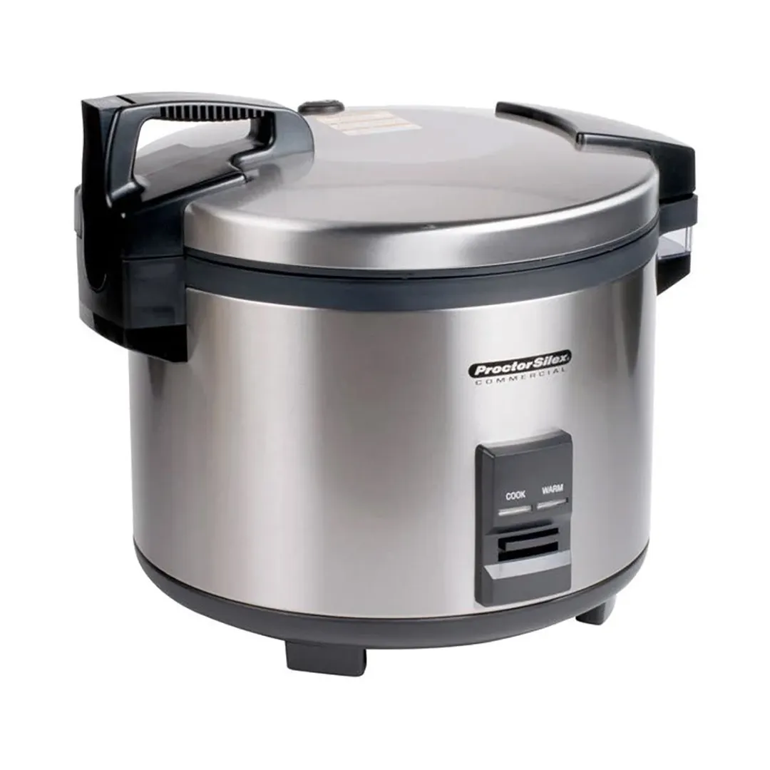 Hamilton Beach 37560R-CE Proctor Silex Commercial Rice Cooker/Warmer, 60 Cups, 220-240V, 1950W