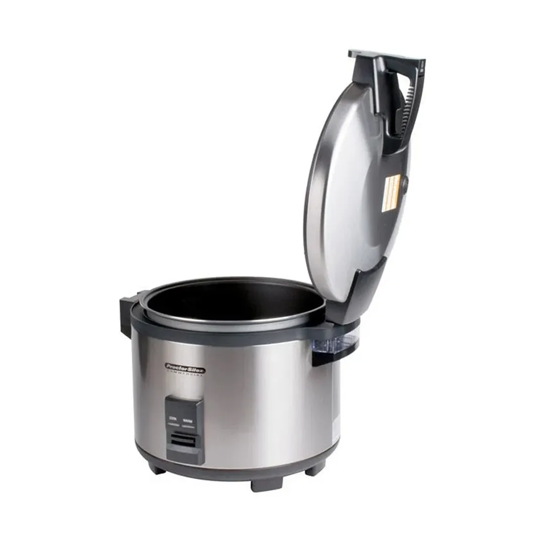 Hamilton Beach 37560R-CE Proctor Silex Commercial Rice Cooker/Warmer, 60 Cups, 220-240V, 1950W