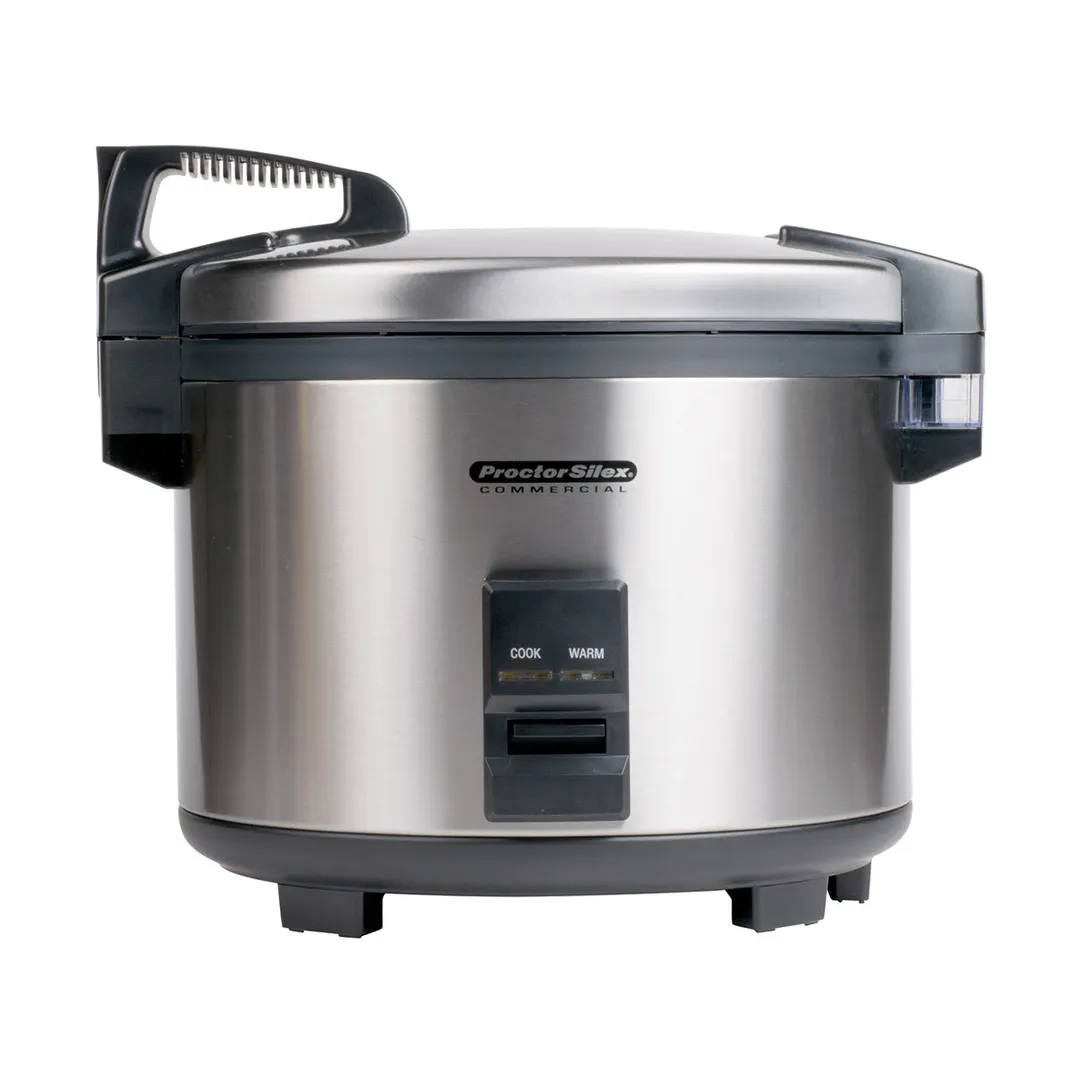Hamilton Beach 37560R Proctor Silex Commercial Rice Cooker/Warmer, 60 Cups, 120V, 1550W