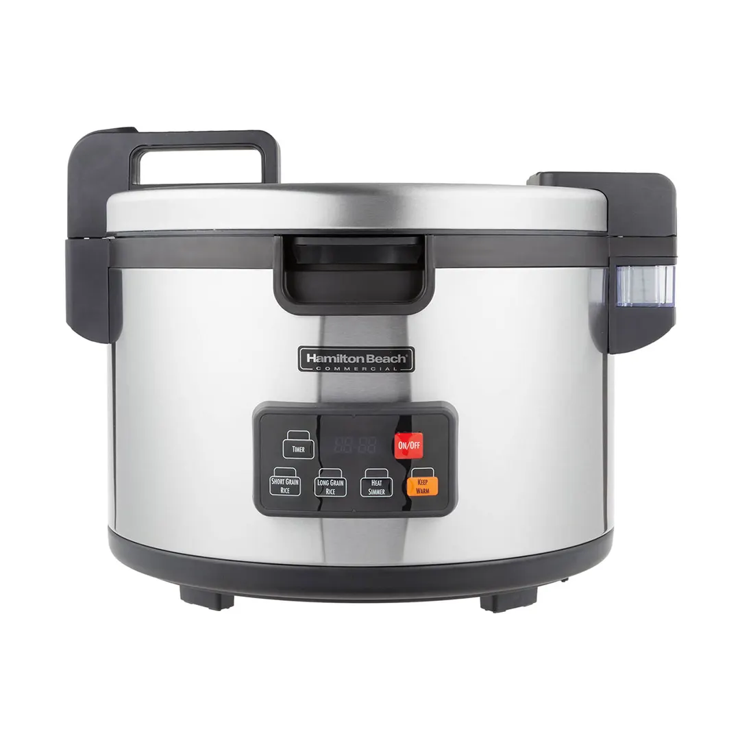 Hamilton Beach 37590 Proctor Silex Commercial Rice Cooker/Warmer, 90 Cups, 240V, 2500W